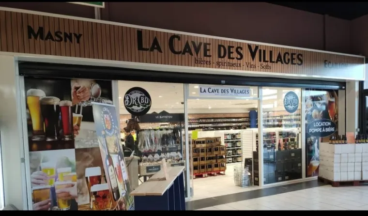 Vente de CBD dans la cave des villages à Intermarché Masny, Douai, DR CBD